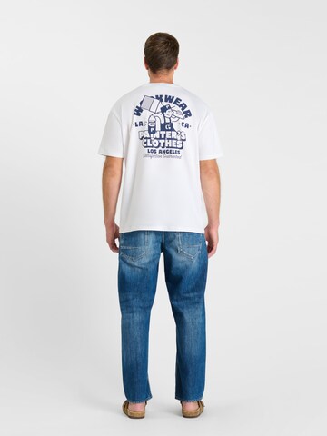 Le Temps Des Cerises Shirt 'PAINTNA' in Wit