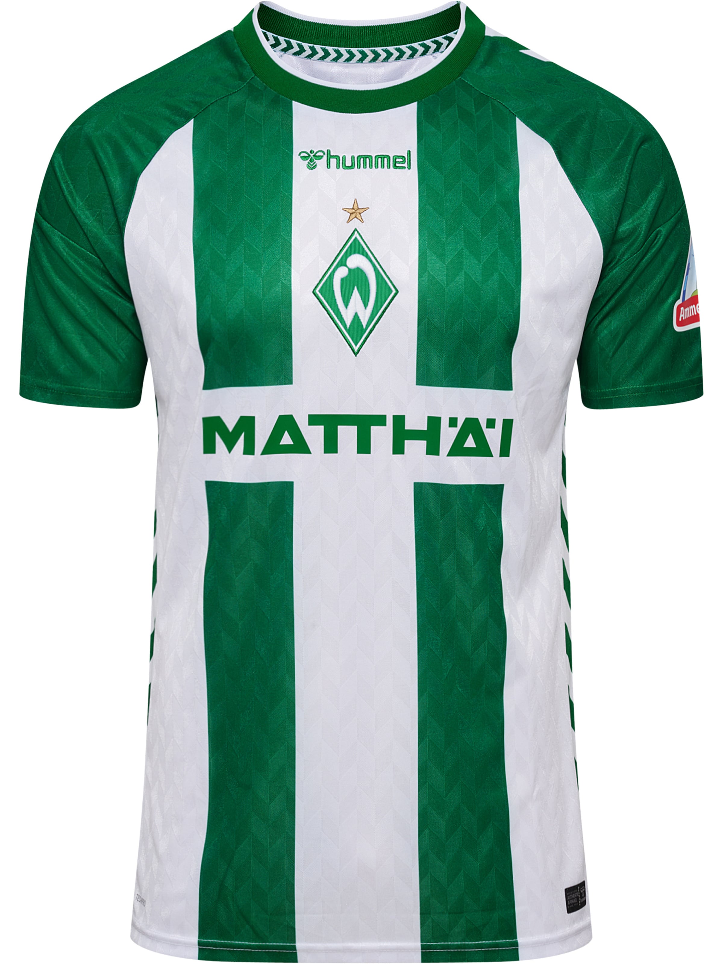 Hummel Shirt in Green: front