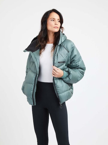 Veste d’hiver 'Bubble' JACK1T en vert : devant
