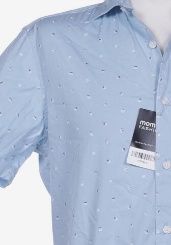 s.Oliver Button Up Shirt in M in Blue