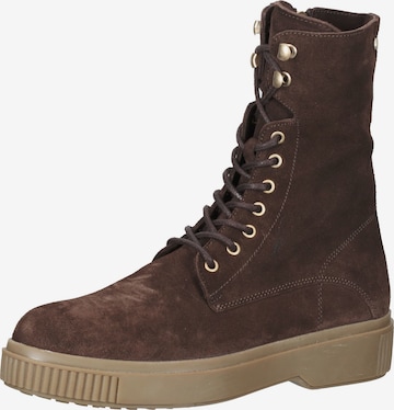 Fred de la BretoniÈre Lace-Up Boots in Brown: front