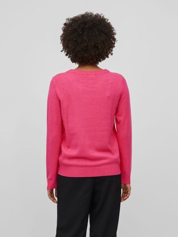 VILA Pullover in Pink