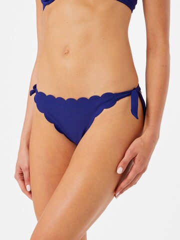 Hunkemöller Regular Bikiniunderdel ' Scallop' i blå: forside