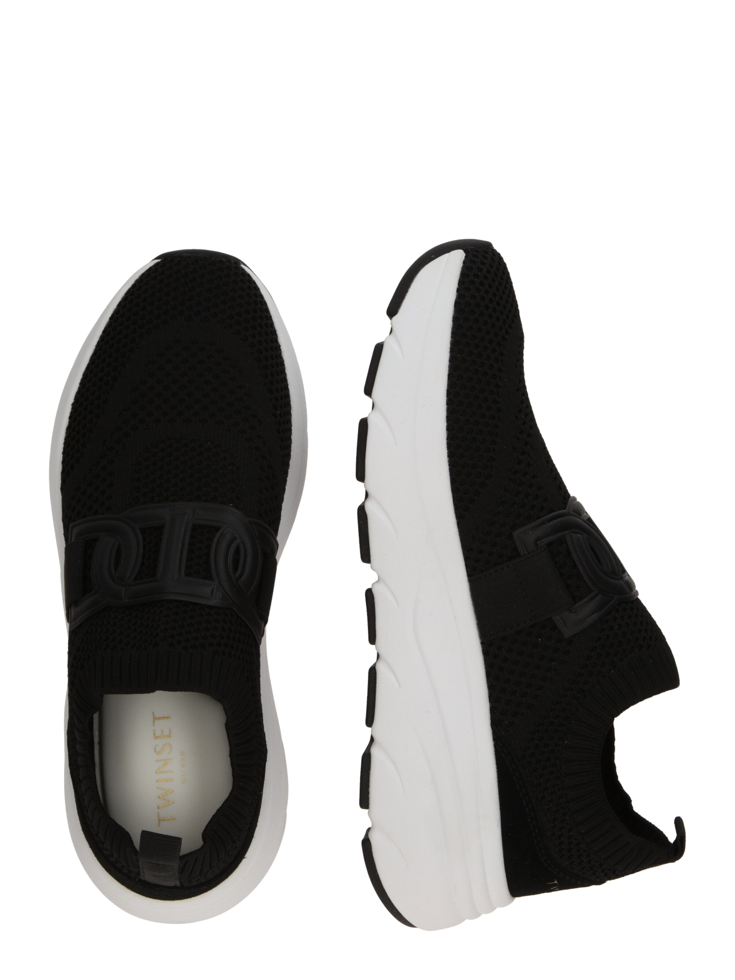 Twinset Slip On in Schwarz