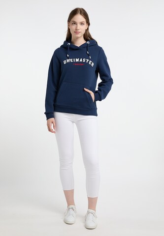 DreiMaster Maritim Sweatshirt in Blauw