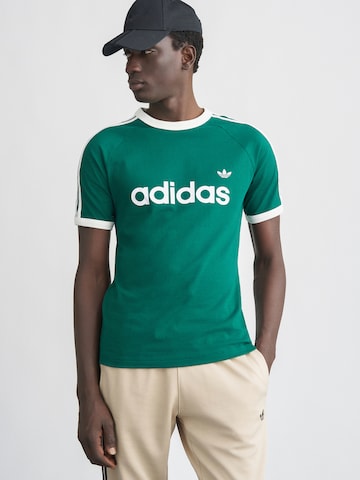 ADIDAS ORIGINALS Футболка в Зеленый: спереди