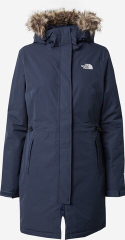 THE NORTH FACE Outdoorová bunda 'Zaneck' – modrá: přední strana