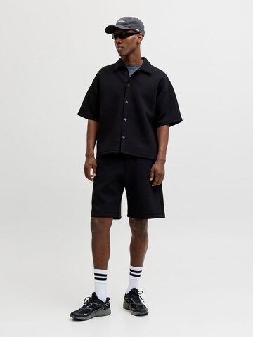 JACK & JONES Regular Hose in Schwarz: Vorderseite