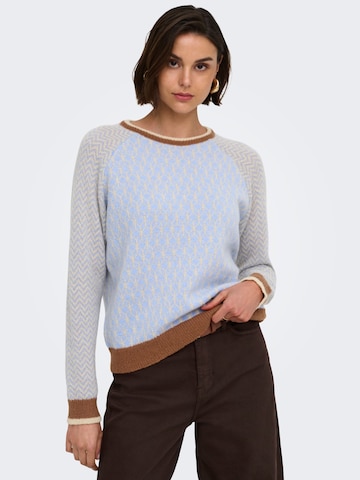 Pull-over 'JDYBryn' JDY en bleu : devant