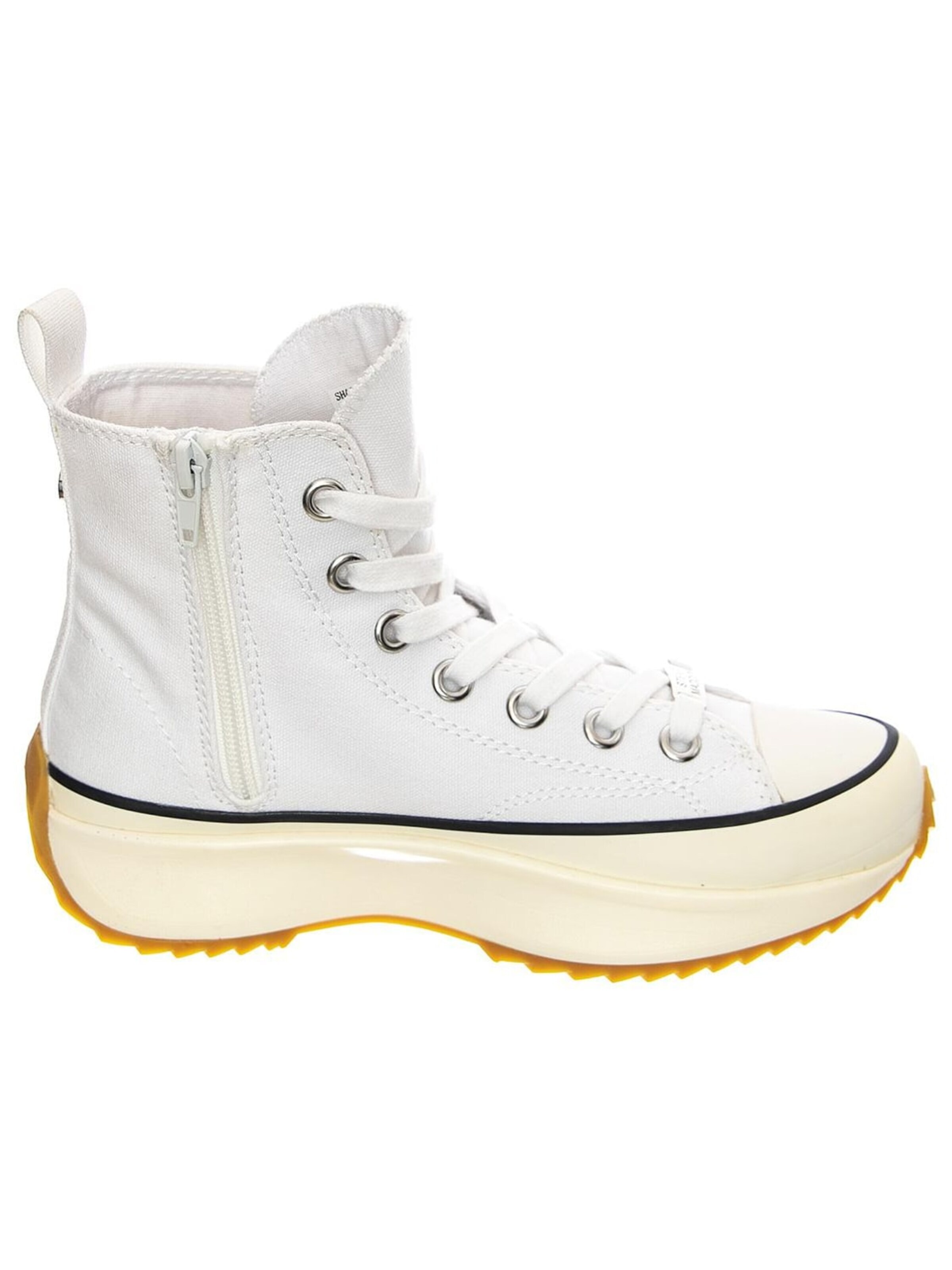 STEVE MADDEN Buty sportowe sznurowane 'Shark' w kolorze biały
