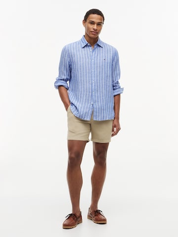 TOMMY HILFIGER Regular fit Button Up Shirt in Blue