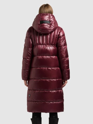 khujo Winter Coat 'Nashi' in Red