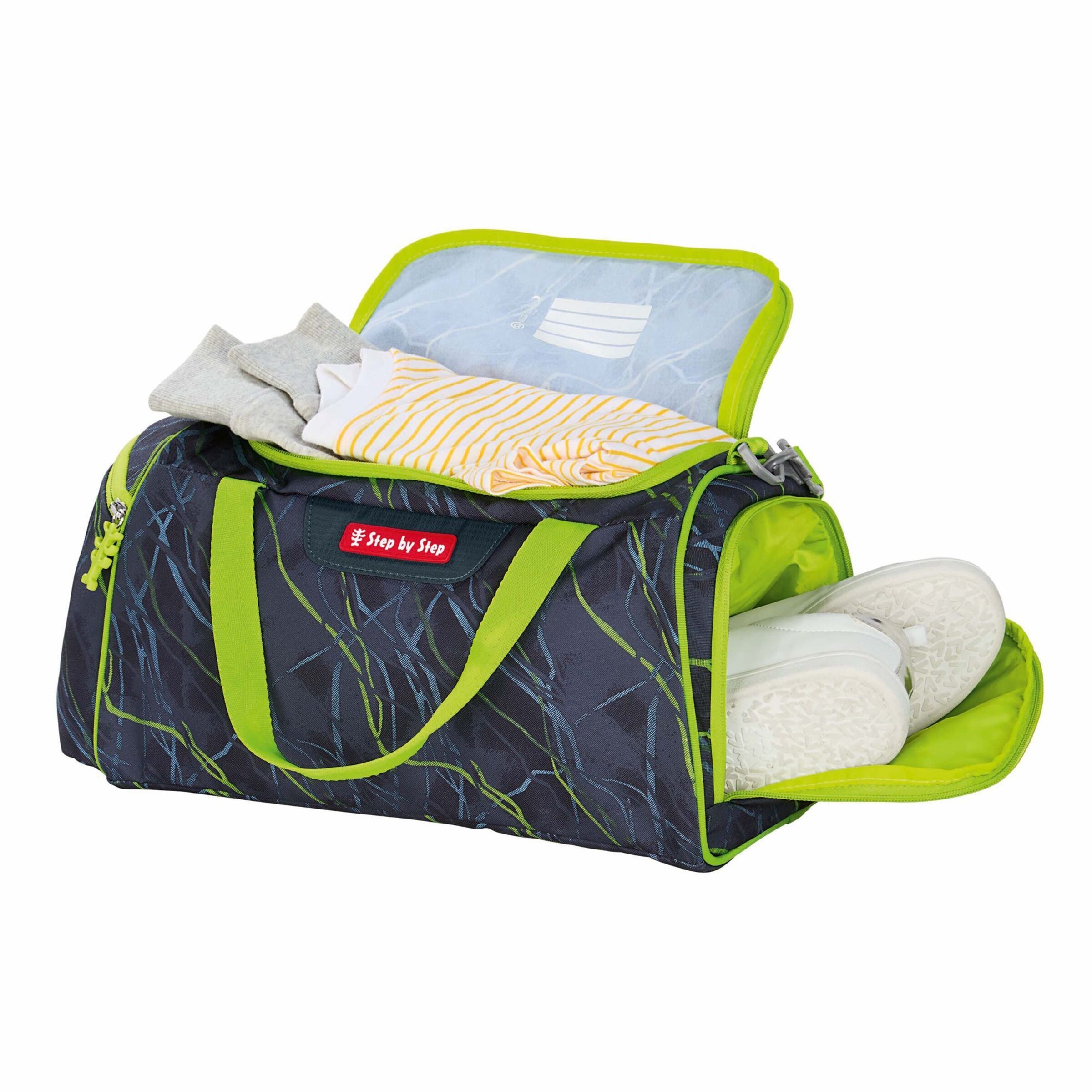 Borsa sportiva di STEP BY STEP in verde