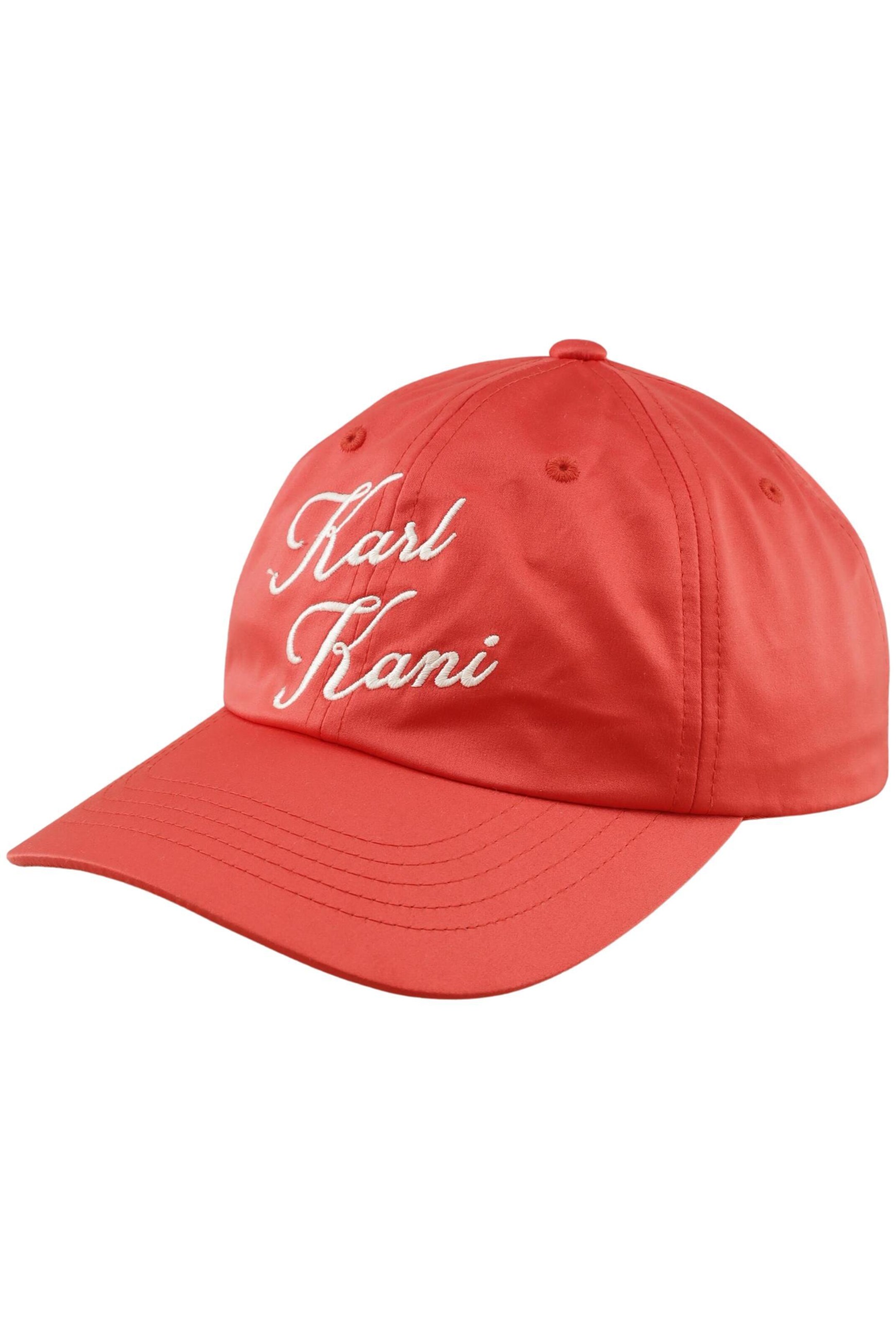 Karl Kani Hat & Cap in One size in Red: front