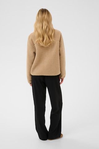 Love Copenhagen Fleece jas 'LCVigga' in Bruin