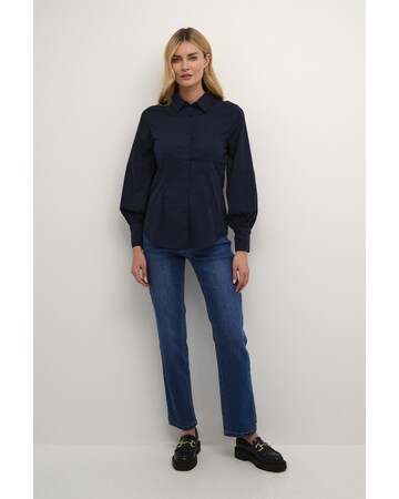 Kaffe Blouse in Blauw