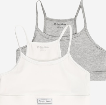 Calvin Klein Underwear Koszulkowy Biustonosz w kolorze szary: przód