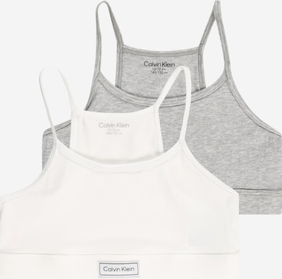 Calvin Klein Underwear Bra in mottled grey / White, Item view