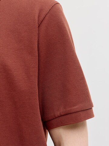 JACK & JONES Shirt 'Austin' in Red