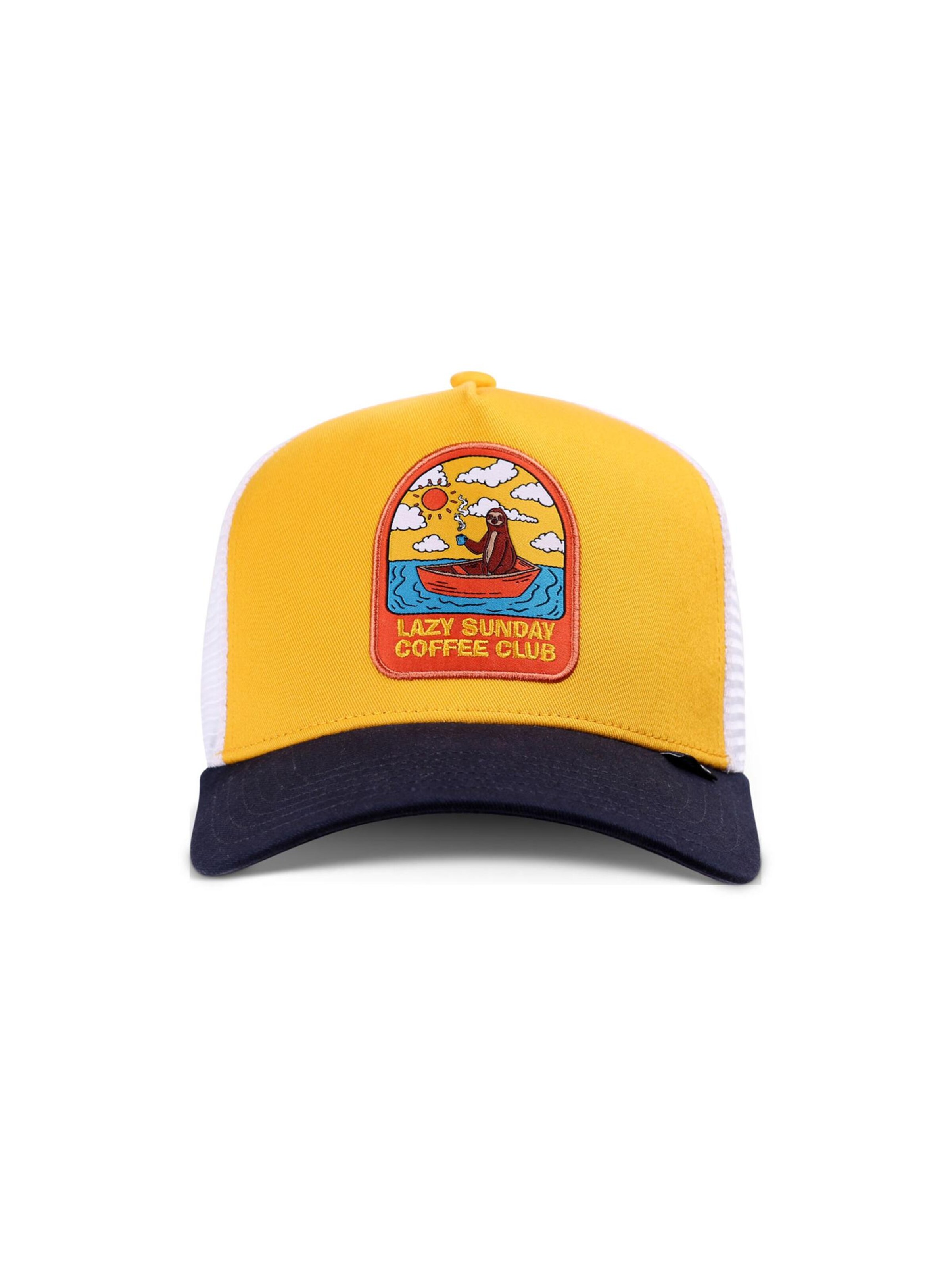 DJINNS Cap 'Sunday Sloth' in Mixed colors