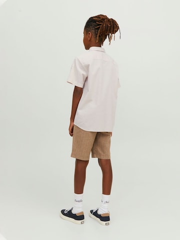 Coupe regular Chemise Jack & Jones Junior en beige