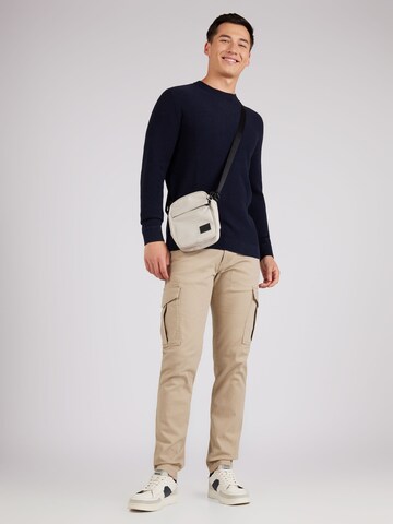 JACK & JONES Slimfit Cargobukser 'JJIMarco JJJoe' i beige