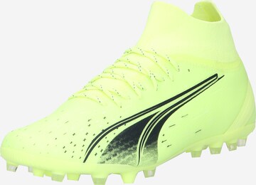 PUMA - Zapatillas de fútbol 'ULTRA Pro' en amarillo: frente