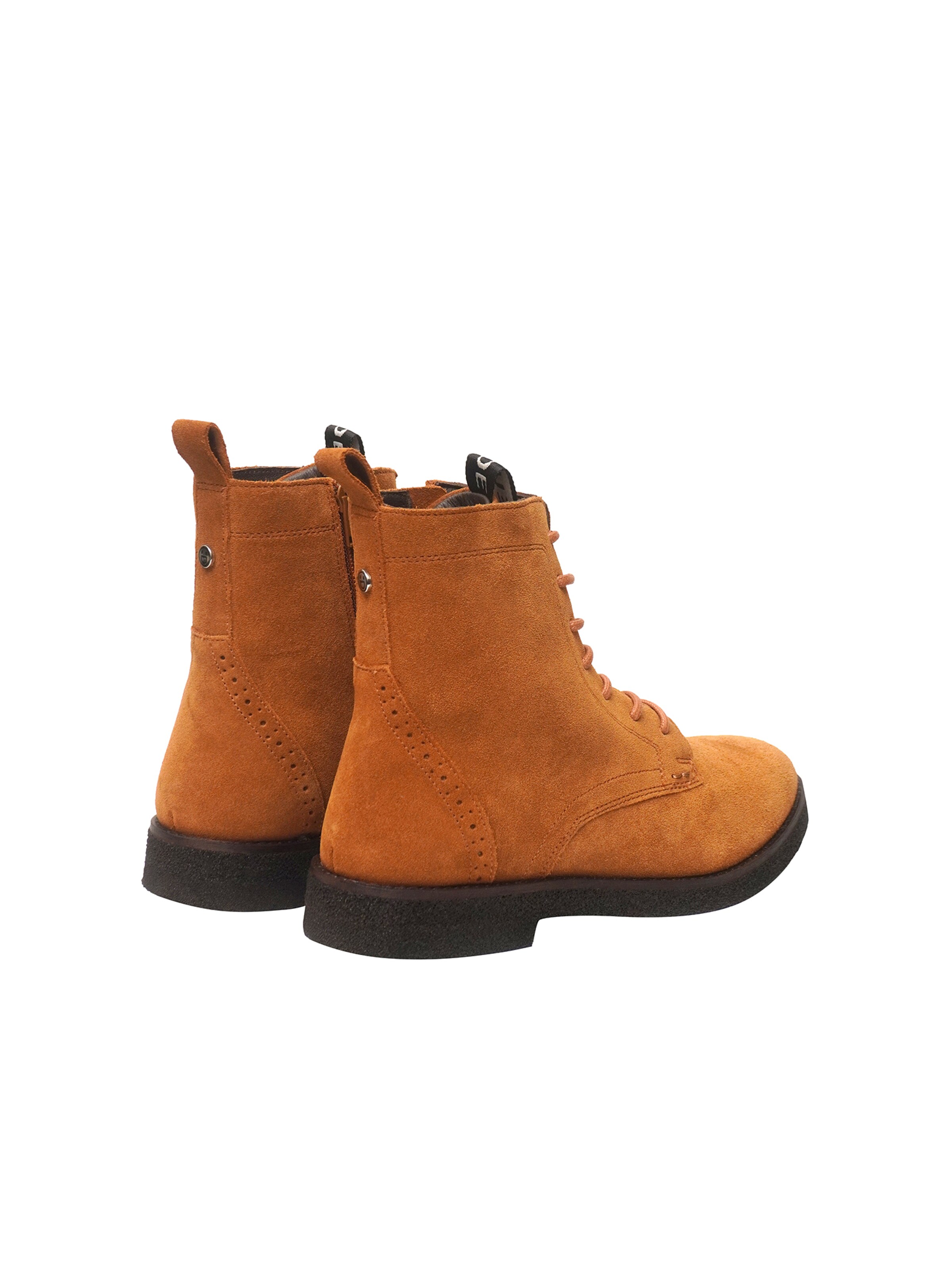 FREUDE Lace-up bootie 'Bonnie' in Brown