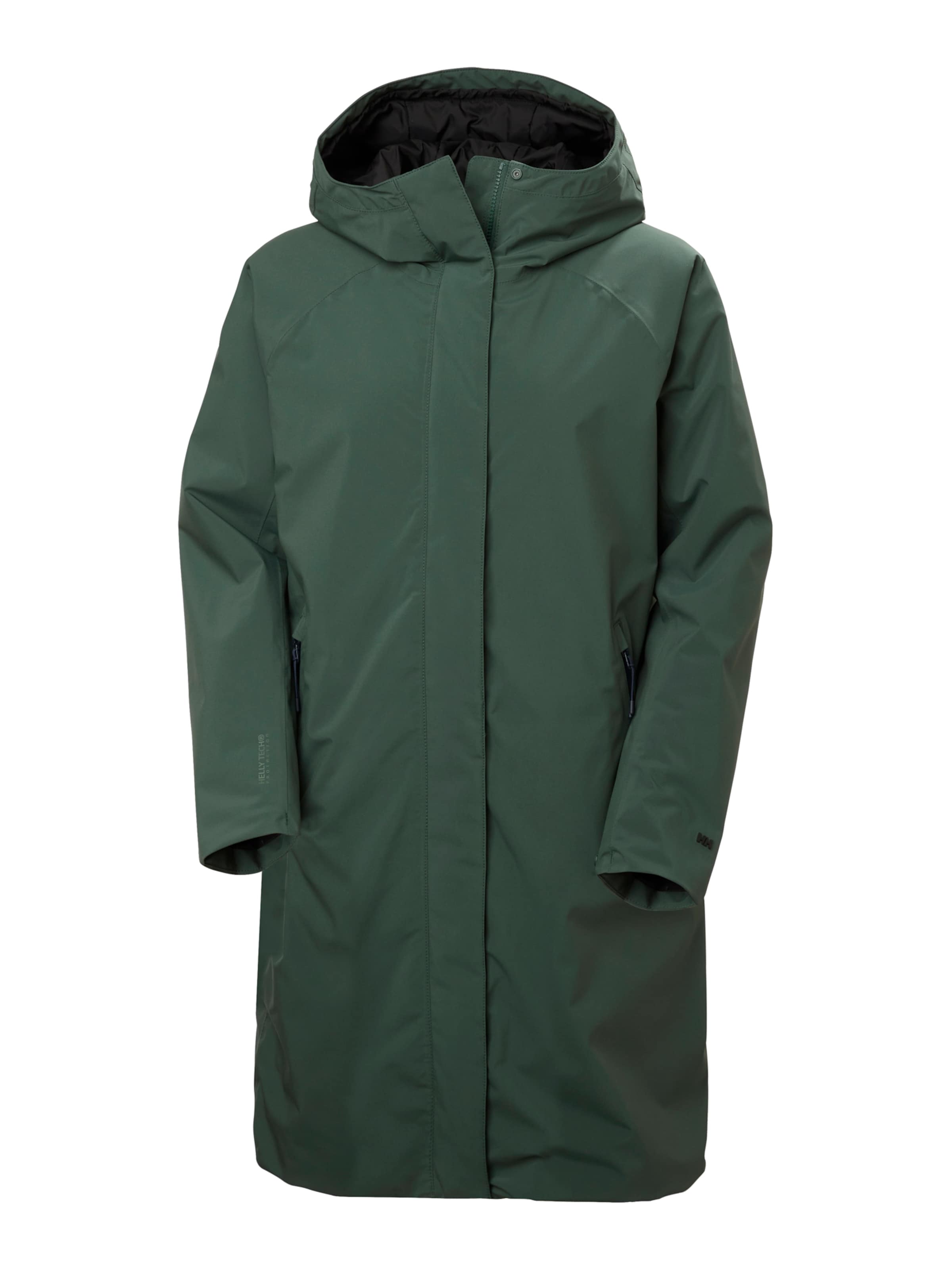 HELLY HANSEN Зимно палто в зелено: отпред