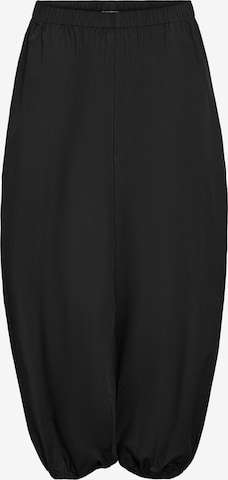 juoda Noisy may Laisvas Hareminės kelnės 'NMASTA': priekis