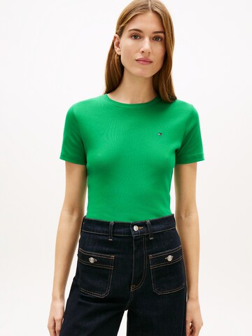 TOMMY HILFIGER Shirt 'Cody' in Groen: voorkant