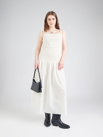 TOPSHOP Summer dress in Beige: front