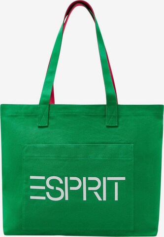 ESPRIT Shopper in Groen: voorkant