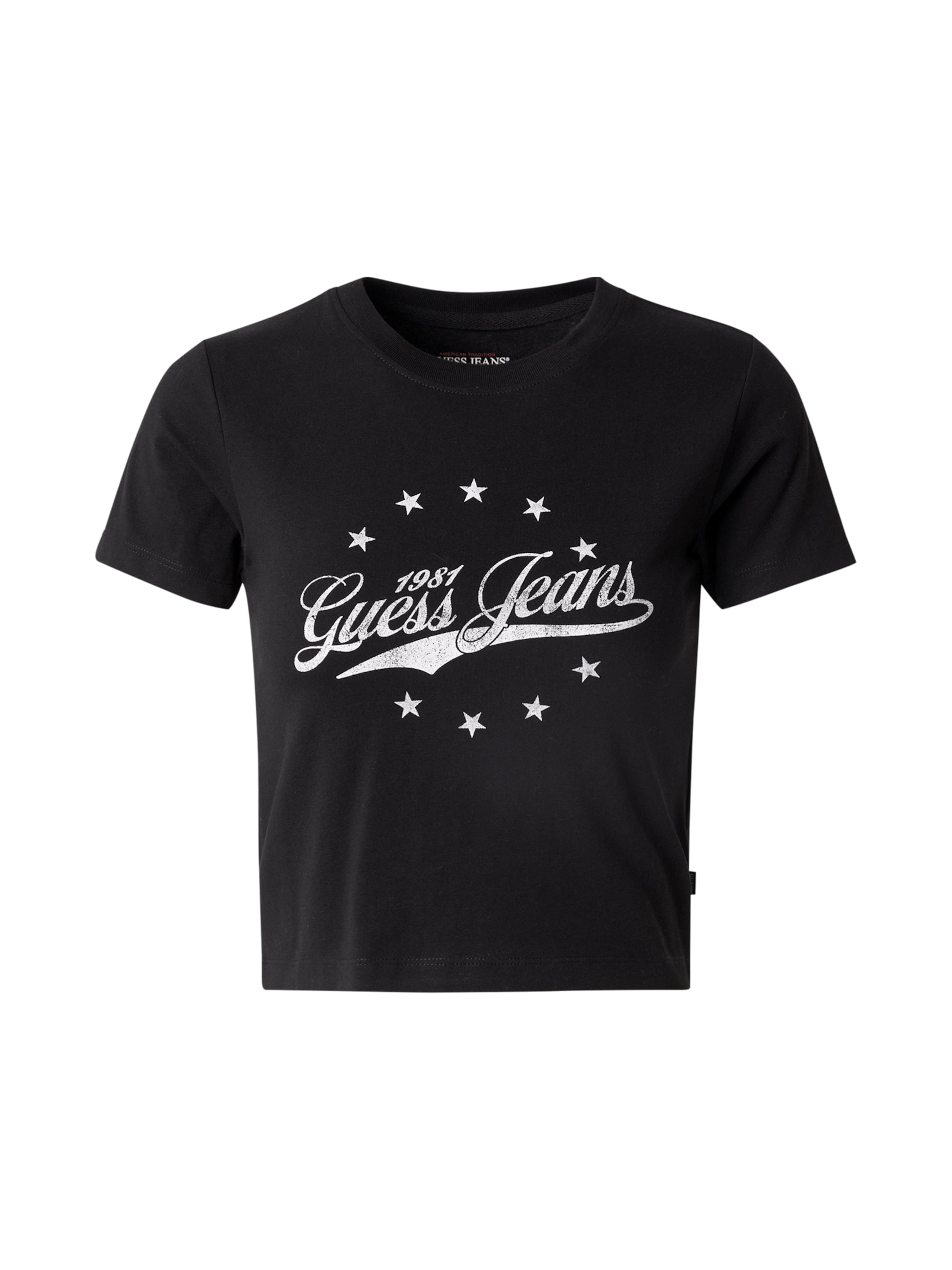 GUESS JEANS Shirt in Black: front