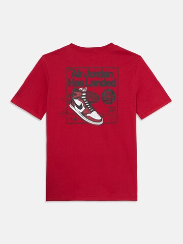 Jordan T-shirt 'AIR HAS LANDED' i röd