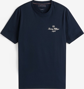 TOMMY HILFIGER - Camisa em azul: frente