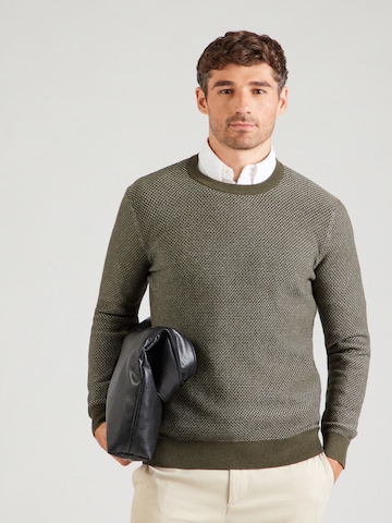 Only & Sons Свитер 'ONSMORGAN' в Зеленый: спереди