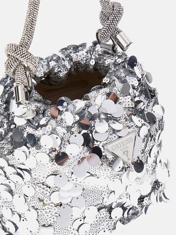 GUESS Handbag 'Holiday Shine' in Silver