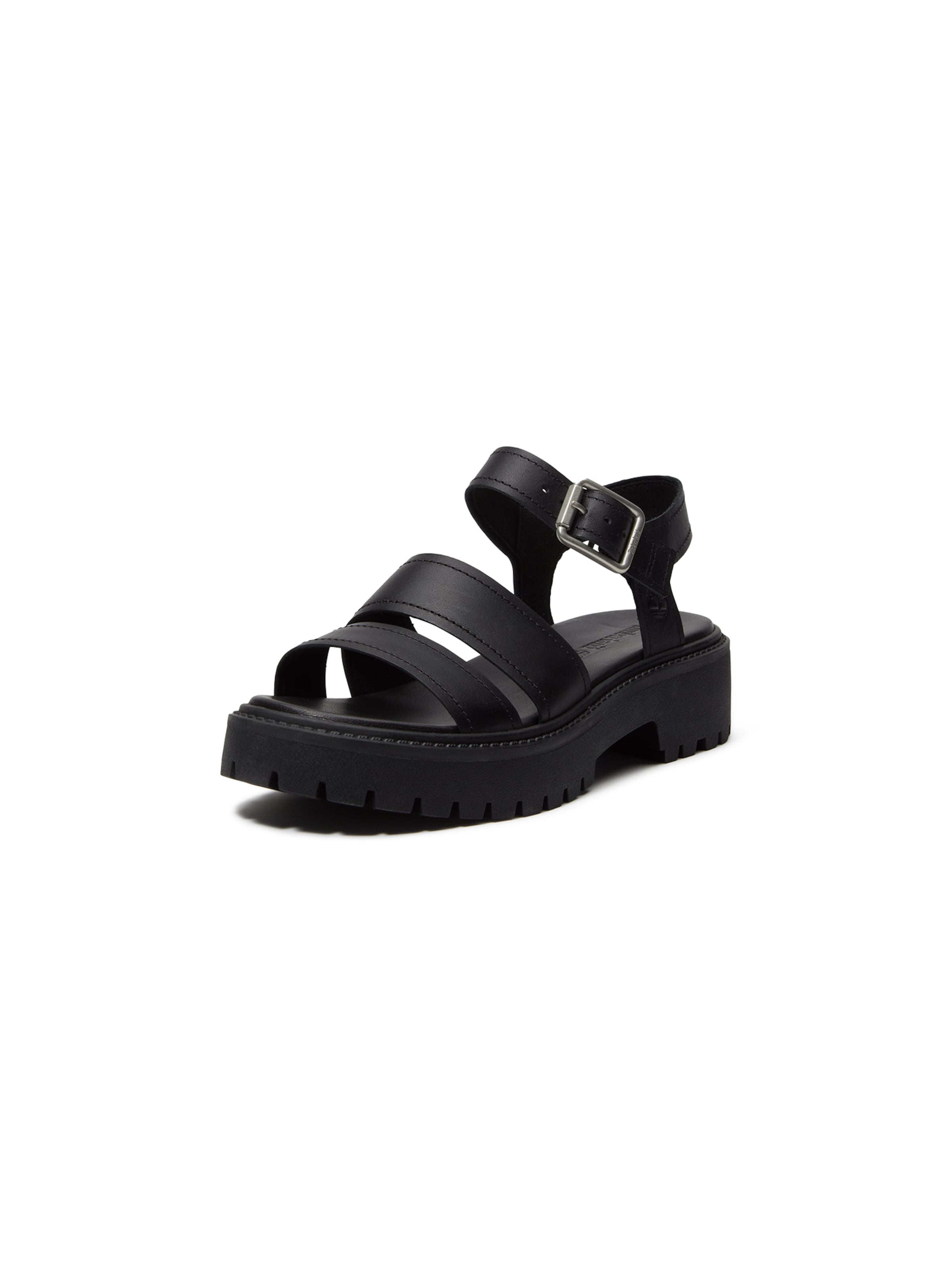 TIMBERLAND Páskové sandály 'Backstrap Sandal' – černá: přední strana