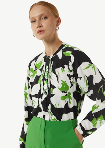 COMMA Bluse in Schwarz: Vorderseite