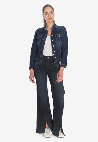 Le Temps Des Cerises Bootcut Jeans in Blauw