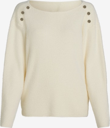 Karl Lagerfeld - Jersey en beige: frente
