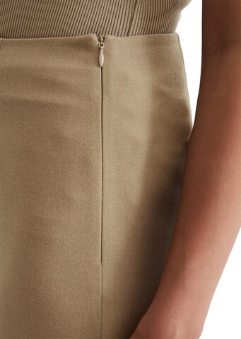 Marc O'Polo Wide Leg Hose in Braun