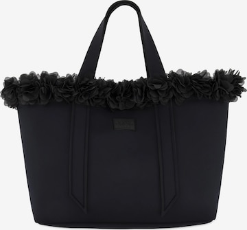 Miami Bag - Bolsa de playa en negro: frente