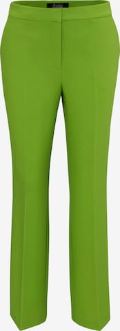 Aniston SELECTED Loose fit Pleated Pants in Green: front