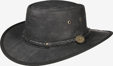 Scippis Hat in Black: front