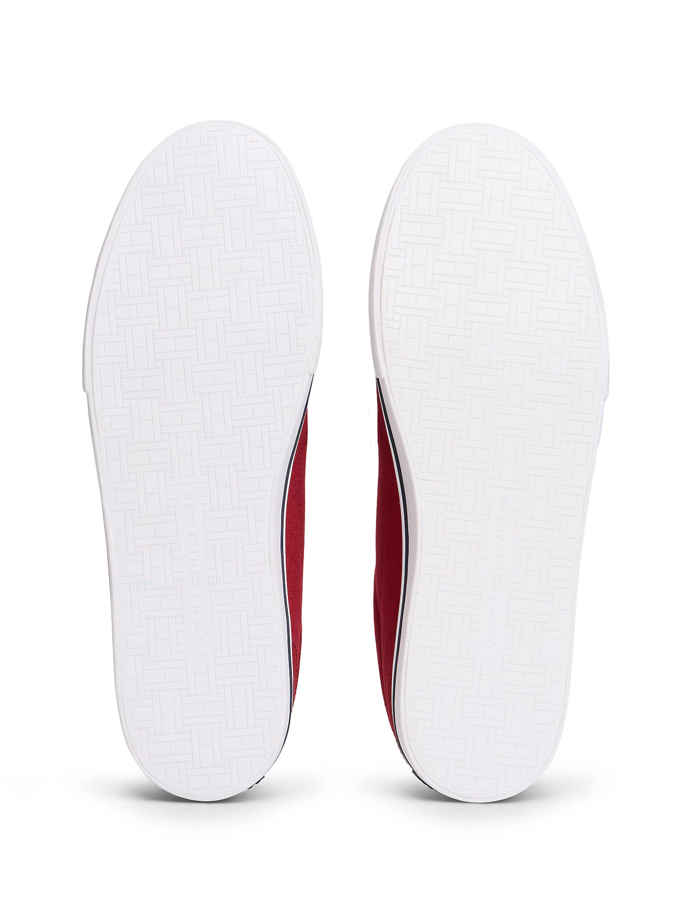 Baskets basses TOMMY HILFIGER en rouge