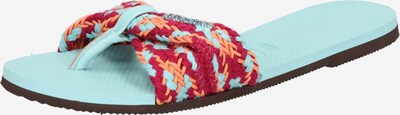 HAVAIANAS Japanke u svijetloplava / narančasta / crvena, Pregled proizvoda