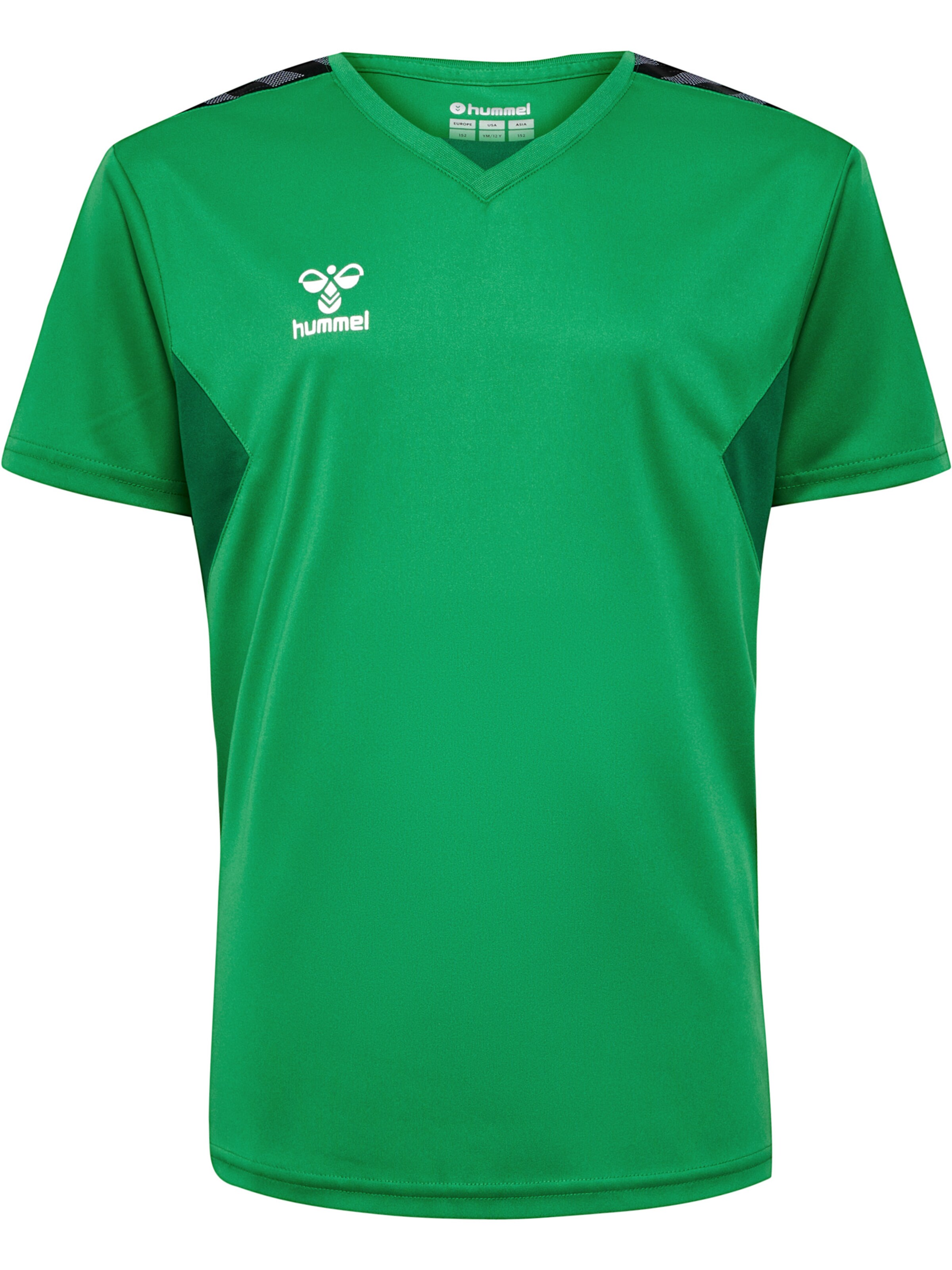 Hummel Functioneel shirt 'Authentic' in Groen: voorkant