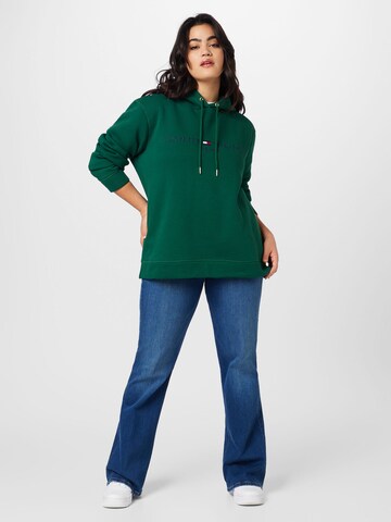 Tommy Hilfiger Curve - Sweatshirt em verde